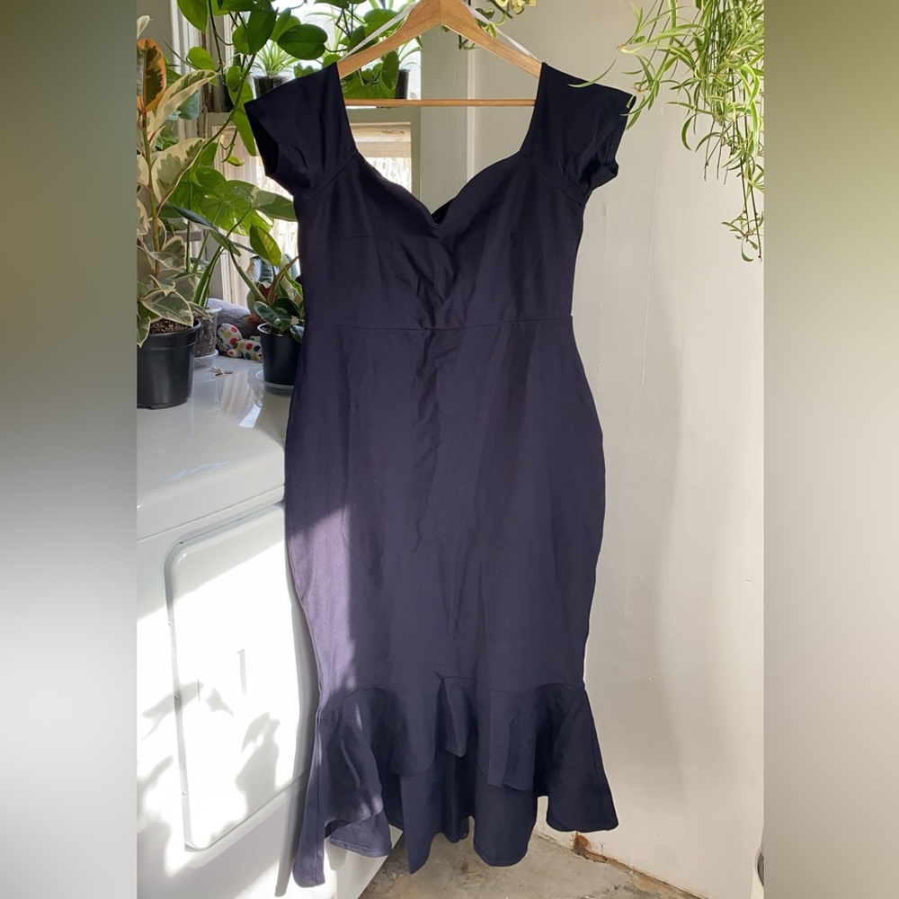 Lulus Off Shoulder Midi Dress